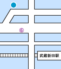 美容室プレンダミア　武蔵新田駅からの道順　イメージ6の2